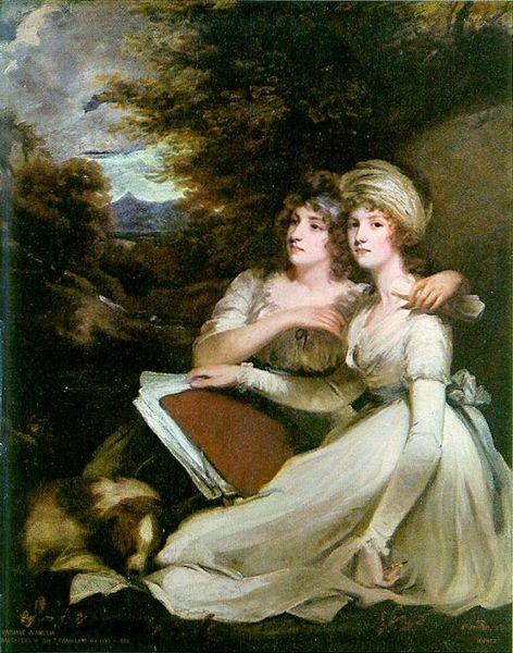 John Hoppner Portrait of the Frankland Sisters China oil painting art